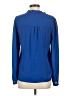 Forever 21 100% Polyester Blue Long Sleeve Blouse Size S - photo 2