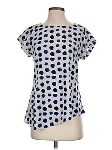 Noir Short Sleeve Blouse (view 1)
