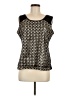 Alfani Black Sleeveless Top Size M - photo 1