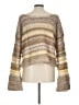 Free People Metallic Tan Pullover Sweater Size L - photo 2