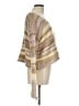 Free People Metallic Tan Pullover Sweater Size L - photo 4