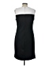 Harper Color Block Black Cocktail Dress Size 10 - photo 2