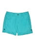 Dollhouse 100% Cotton Solid Teal Shorts Size 16 - photo 1