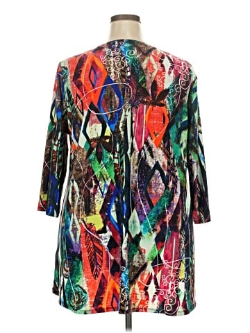 Attitudes by Renee 3/4 Sleeve Blouse (view 2)