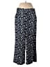 Josephine Studio Animal Print Blue Casual Pants Size M - photo 1