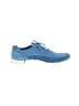 Ecco 100% Leather Blue Sneakers Size EU 38 - photo 1