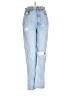 Reformation Jeans Hearts Blue Jeans Size 28 waist - photo 1