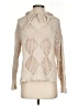 Nicole Miller 100% Polyester Ivory Long Sleeve Top Size S - photo 1