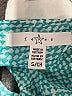 Fever 100% Polyester Teal Sleeveless Blouse Size S - photo 7