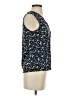 DKNY 100% Polyester Blue Sleeveless Blouse Size S - photo 4