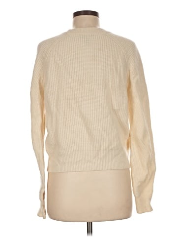Aqua Cashmere Pullover Sweater (view 2)