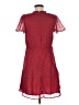 Ann Taylor LOFT 100% Polyester Tweed Red Casual Dress Size 8 Petite - photo 2