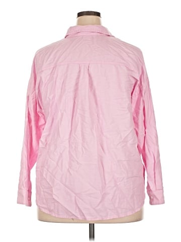 Old Navy 3/4 Sleeve Button-Down Shirt (view 2)