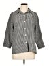 White Stag Houndstooth Black 3/4 Sleeve Blouse Size L - photo 1