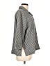 White Stag Houndstooth Black 3/4 Sleeve Blouse Size L - photo 4