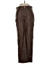 And Now This 100% Leather Brown Leather Pants Size 2 - photo 1