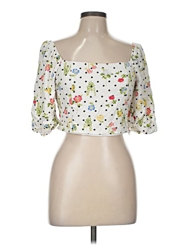 Mi ami 3/4 Sleeve Blouse (view 1)