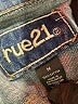 rue21 100% Cotton Blue Denim Jacket Size M - photo 6
