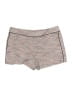 Ann Taylor LOFT Chevron-herringbone Gray Shorts Size 12 - photo 1