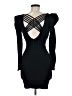 Bebe Black Cocktail Dress Size XS - photo 2
