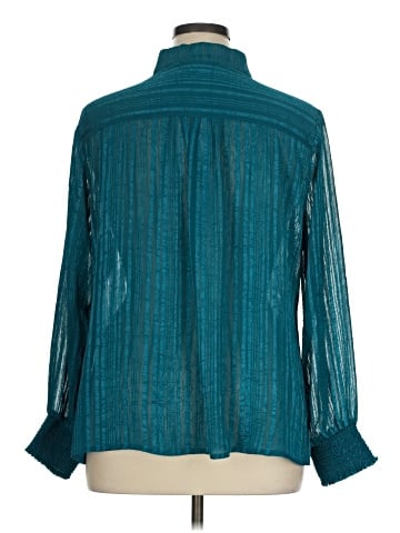 Soft Surroundings Long Sleeve Blouse (view 2)