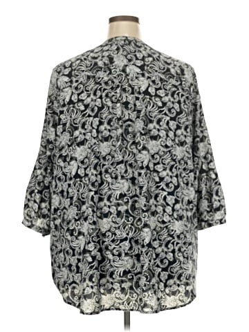 Cj Banks 3/4 Sleeve Blouse (view 2)