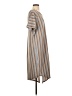 Umgee Stripes Tan Casual Dress Size S - photo 4