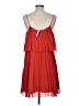 ASOS 100% Polyester Red Cocktail Dress Size 12 - photo 2
