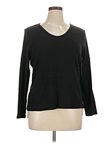 Liz Claiborne 3/4 Sleeve T-Shirt (view 1)
