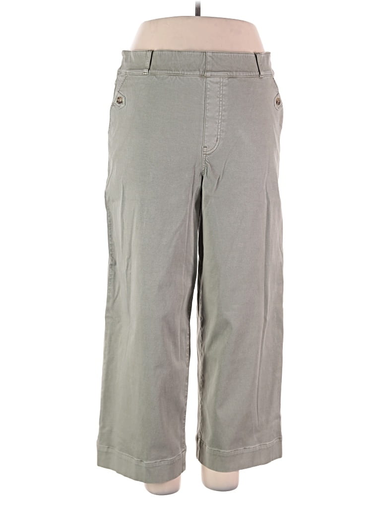 Pre-owned Spanx Casual Pants In Gray