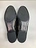 FRYE 100% Leather Metallic Gray Black Flats Size 7 1/2 - photo 5