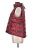 Lands' End 100% Polyester Plaid Red Vest Size L (petite) - photo 5