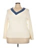 Talbots Ivory Pullover Sweater Size 3X - photo 1