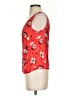 Rebecca Taylor Red Sleeveless Blouse Size S - photo 5