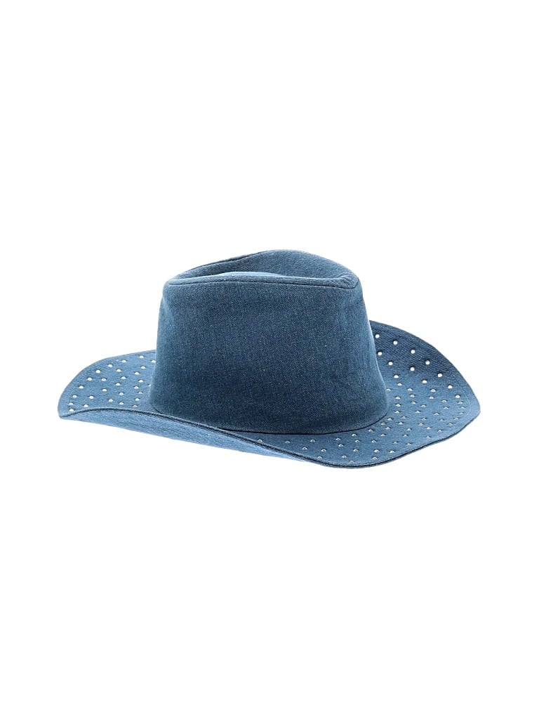 Pre-owned David & Young Hat In Blue