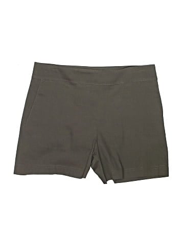 Theory Khaki Shorts (view 1)