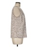 Nine West 100% Polyester Silver Sleeveless Blouse Size M - photo 4