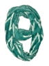 D&Y 100% Polyester Teal Scarf One size - photo 1