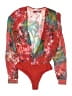 Missguided 100% Polyester Red Bodysuit Size 4 - photo 2