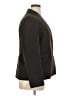 Le Suit 100% Polyester Solid Brown Blazer Size 16 - photo 4
