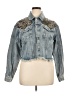 7 For All Mankind Blue Denim Jacket Size XL - photo 1