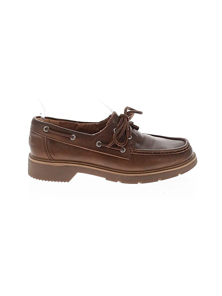 Pre-owned Sperry Top-sider® Flats Brown Shoes