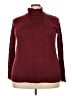 Ellos Burgundy Turtleneck Sweater Size 22 - photo 1