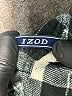 IZOD 100% Polyester Plaid Gray Casual Pants Size S - photo 7