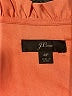 J.Crew 100% Polyester Orange 3/4 Sleeve Blouse Size 4 (petite) - photo 7