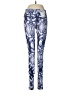 Lululemon Athletica Print Blue Leggings Size 6 - photo 1