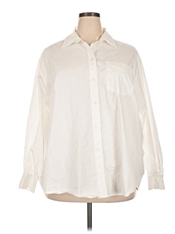 Gap Long Sleeve Button-Down Shirt (view 1)