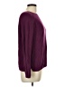 Attention Purple Pullover Sweater Size L - photo 4