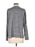 Lucky Brand Metallic Gray Pullover Sweater Size S - photo 2