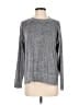 Lucky Brand Metallic Gray Pullover Sweater Size S - photo 1